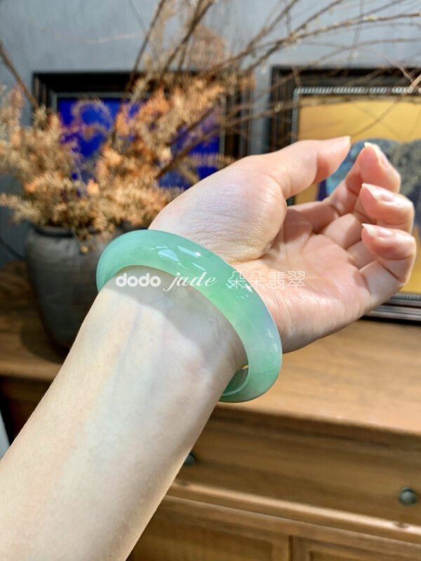 稀缺新品-冰種飃花純净 滿綠